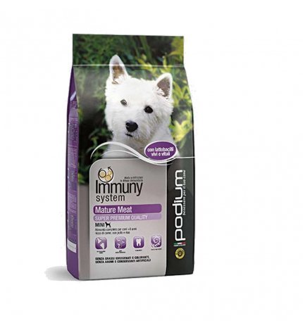 Podium immuny system cane mature mini meat da 1,5 kg