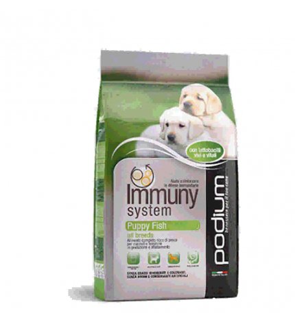 PODIUM IMMUNY SYSTEM CANE PUPPY FISH DA 4 KG