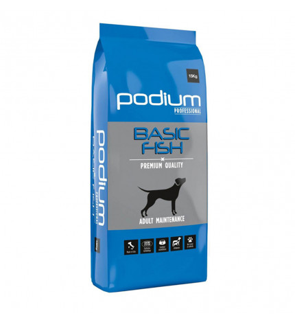 MSM PODIUM PROFESSIONAL CANE ADULT BASIC FISH DA 15 KG