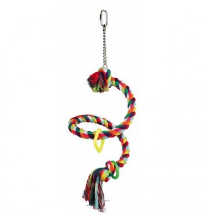 Posatoio in corda spirale 50cm