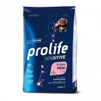 PROLIFE CANE PUPPY MINI SENSITIVE AGNELLO E RISO DA 2 KG