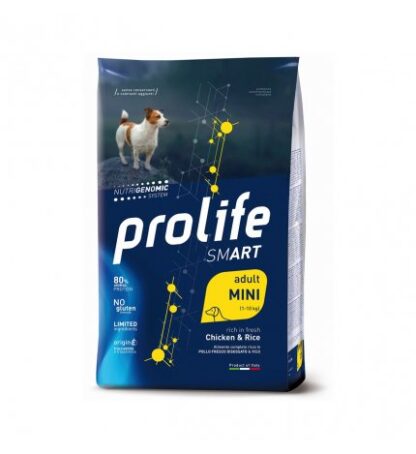PROLIFE CANE SMART ADULT MINI AL POLLO E RISO DA 2 KG