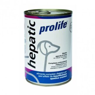 PROLIFE VETERINARY FORMULA CANE HEPATIC DA 400 GR IN LATTINA