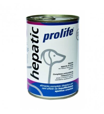 PROLIFE VETERINARY FORMULA CANE HEPATIC DA 400 GR IN LATTINA