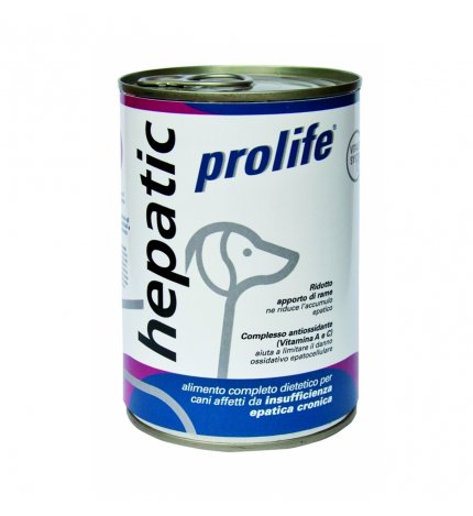 PROLIFE VETERINARY FORMULA CANE HEPATIC DA 400 GR IN LATTINA