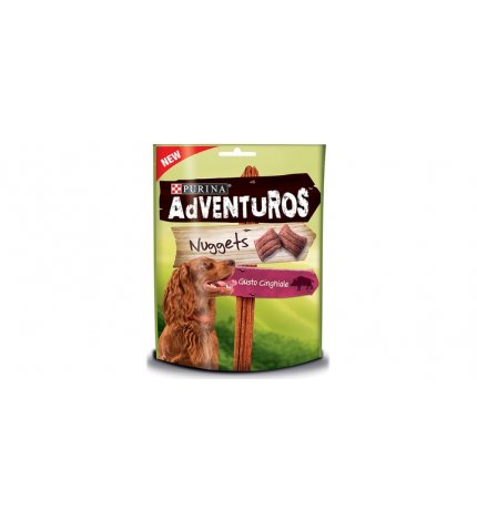 PURINA ADVENTUROS SNACK CANE NUGGETS DA 90 GR