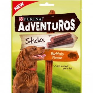 PURINA ADVENTUROS SNACK CANE STICKS AL BUFALO DA 120 GR