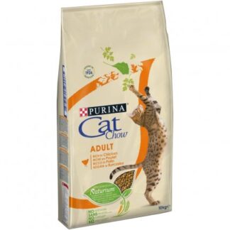 PURINA CHOW CAT GATTO ADULT AL POLLO DA 10 KG