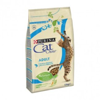 PURINA CHOW CAT GATTO ADULT AL SALMONE DA 1,5 KG