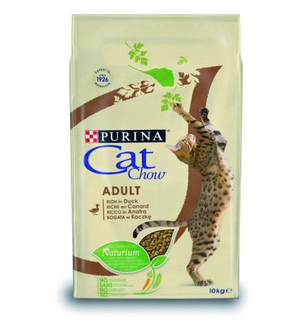 PURINA CHOW CAT GATTO ADULT ALL' ANATRA DA 10 KG