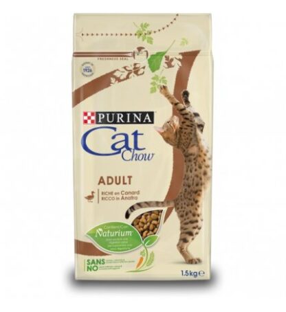 PURINA CHOW CAT GATTO ADULT ALL' ANATRA DA 1,5 KG