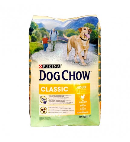 PURINA CHOW DOG CLASSIC AL POLLO DA 10 KG