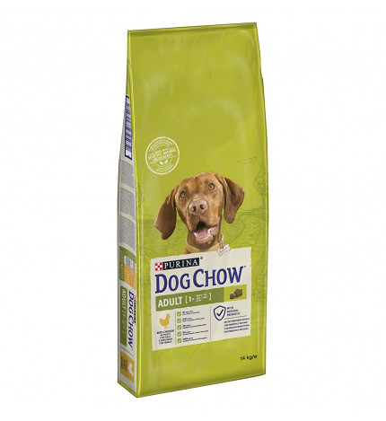 Purina cane chow dog adult al pollo da 14 kg