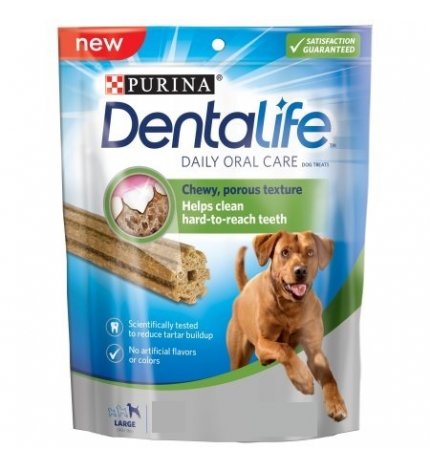 PURINA DENTALIFE SNACK CANE  DAILY ORALCARE LARGE 4 PEZZI 142 GR