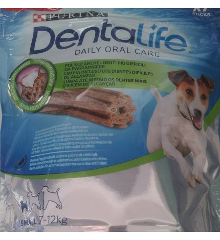 PURINA DENTALIFE SNACK CANE DAILY ORALCARE SMALL 7 PEZZI 115 GR