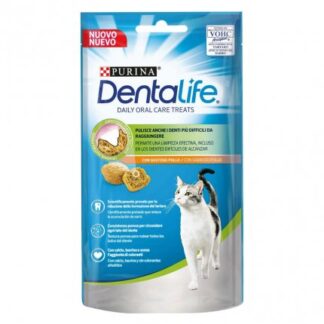 PURINA DENTALIFE SNACK GATTO DAILY ORALCARE TREATS CON GUSTOSO POLLO DA 40G