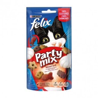 PURINA FELIX SNACK GATTO PARTY MIX MIXED GRILL DA 60 GR