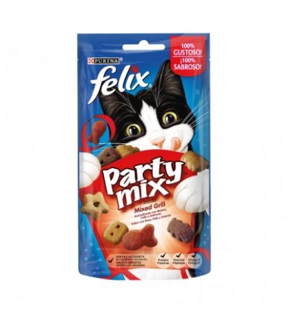 PURINA FELIX SNACK GATTO PARTY MIX MIXED GRILL DA 60 GR