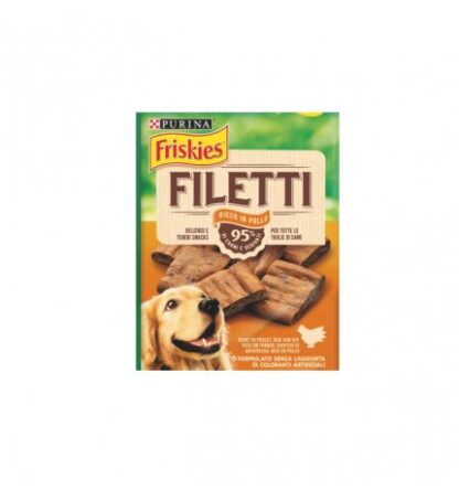 PURINA FRISKIES SNACK CANE AI FILETTI DI POLLO DA 70 GR