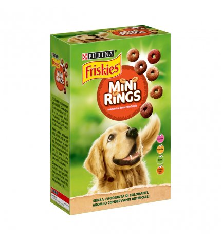 PURINA FRISKIES SNACK CANE BISCUIT MINI RING DA 500 GR