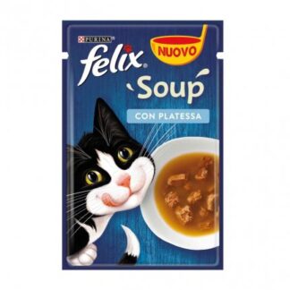 PURINA GATTO FELIX SOUP CON PLATESSA DA 48 G