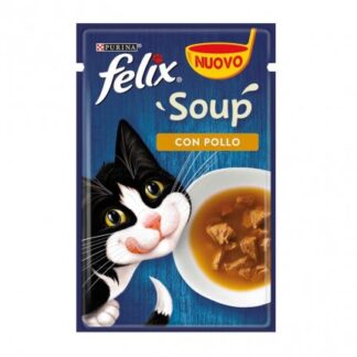 PURINA GATTO FELIX SOUP CON POLLO DA 48 G