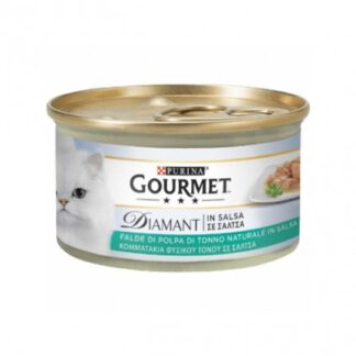 PURINA GOURMET DIAMANT GATTO FALDE DI POLPA DI TONNO DA 85 GR IN LATTINA