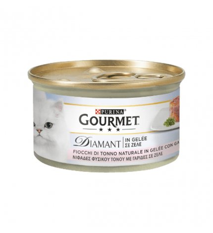 PURINA GOURMET DIAMANT GATTO CON TONNO E GAMBERETTI DA 85 GR IN LATTINA