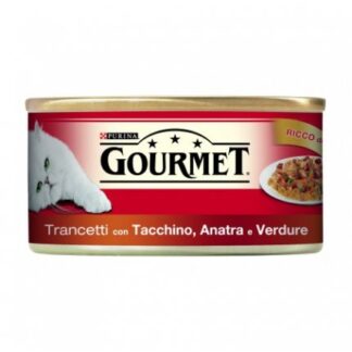 PURINA GOURMET GATTO ALL' ANATRA TACCHINO E VERDURE DA 195 GR IN LATTINA