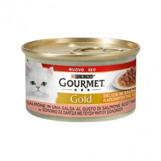 PURINA GOURMET GATTO DELIZIE IN SALSA CON SALMONE DA 85 G