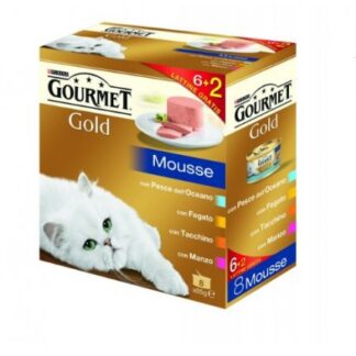 PURINA GOURMET GOLD GATTO 8 LATTINE DA 85 GR