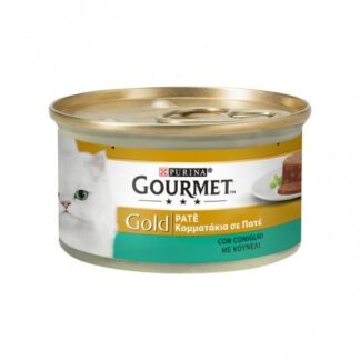 PURINA GOURMET GOLD GATTO PATE' AL CONIGLIO DA 85 GR IN LATTINA