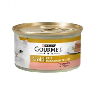 PURINA GOURMET GOLD GATTO PATE' AL SALMONE DA 85 GR