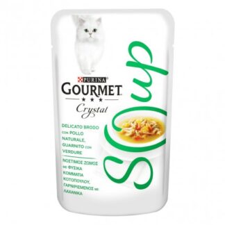 PURINA GOURMET NATURE'S CREATIONS SOUP GATTO AL POLLO E VERDURE DA 40 GR IN BUSTA