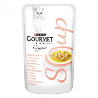 PURINA GOURMET NATURE'S CREATIONS SOUP GATTO AL SALMONE E VERDURE DA 40 GR IN BUSTA