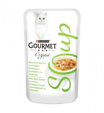 PURINA GOURMET NATURE'S CREATIONS SOUP GATTO AL TONNO E VERDURA DA 40 GR IN BUSTA