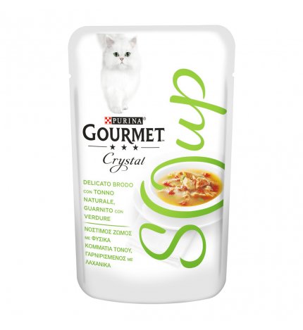 PURINA GOURMET NATURE'S CREATIONS SOUP GATTO AL TONNO E VERDURA DA 40 GR IN BUSTA