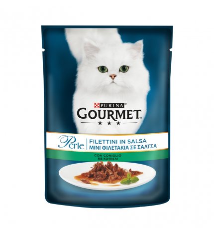 PURINA GOURMET PERLE GATTO AL CONIGLIO DA 85 GR IN BUSTA