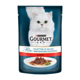 PURINA GOURMET PERLE GATTO AL MANZO DA 85 GR IN BUSTA