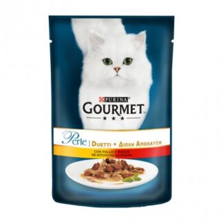PURINA GOURMET PERLE GATTO AL POLLO E MANZO DA 85 GR IN BUSTA