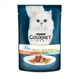 PURINA GOURMET PERLE GATTO AL SALMONE E MERLUZZO DA 85 GR IN BUSTA