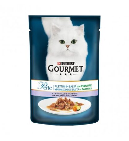 PURINA GOURMET PERLE GATTO AL VITELLO E VERDURE DA 85 GR IN BUSTA