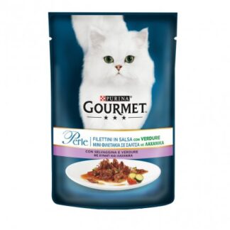 PURINA GOURMET PERLE GATTO ALLA SELVAGGINA E VERDURE DA 85 GR IN BUSTA