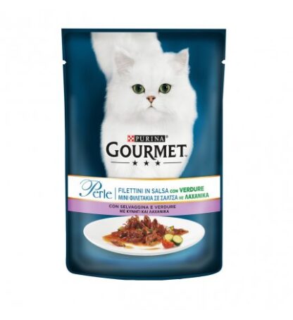 PURINA GOURMET PERLE GATTO ALLA SELVAGGINA E VERDURE DA 85 GR IN BUSTA