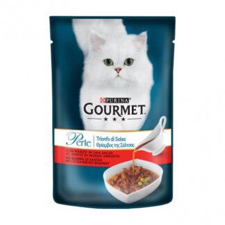PURINA GOURMET PERLE GATTO TRIONFO DI SALSA CON MANZO DA 85 GR IN BUSTINA