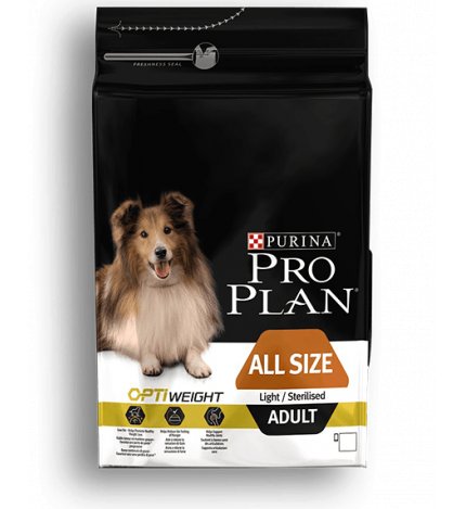 PURINA PRO PLAN CANE ADULT ALL SIZE LIGHT DA 14 KG