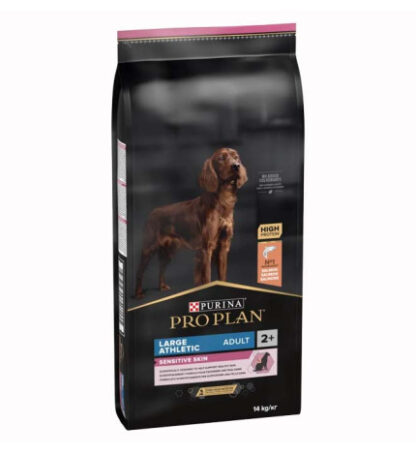 Purina pro plan cane adult large athletic al salmone da 14 kg