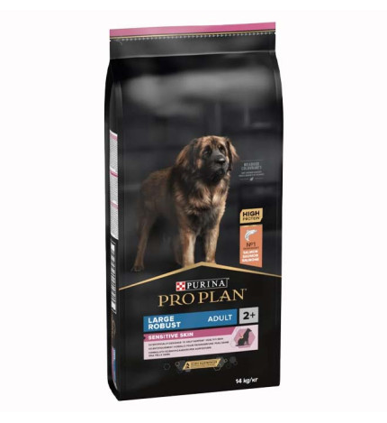 Purina pro plan cane adult large robust al salmone da 14 kg