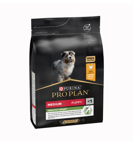 Purina pro plan cane puppy medium healty start al pollo da 3 kg