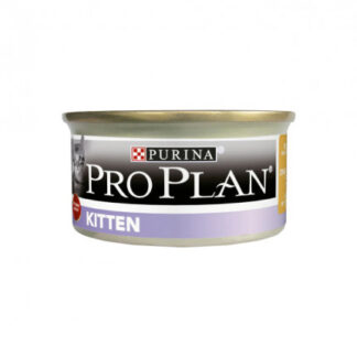 Purina pro plan gatto kitten al pollo da 85 gr in lattina